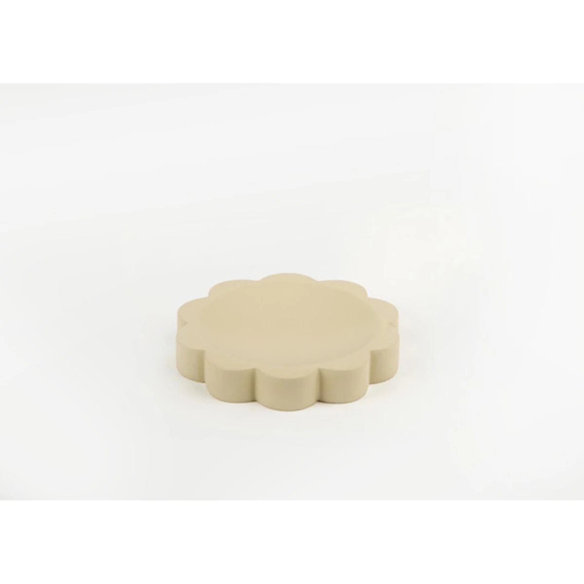 Manamo Tria Soap Dish  Polyresin Mink  11.7x11.7x1.8 cm