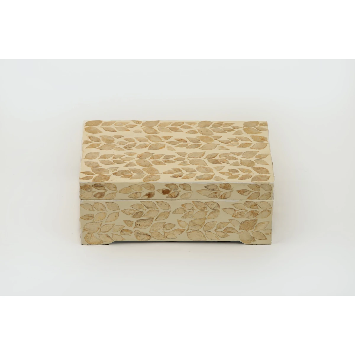 Manamo Luisa Box MDF / Pearl Gold 29x19x11 cm