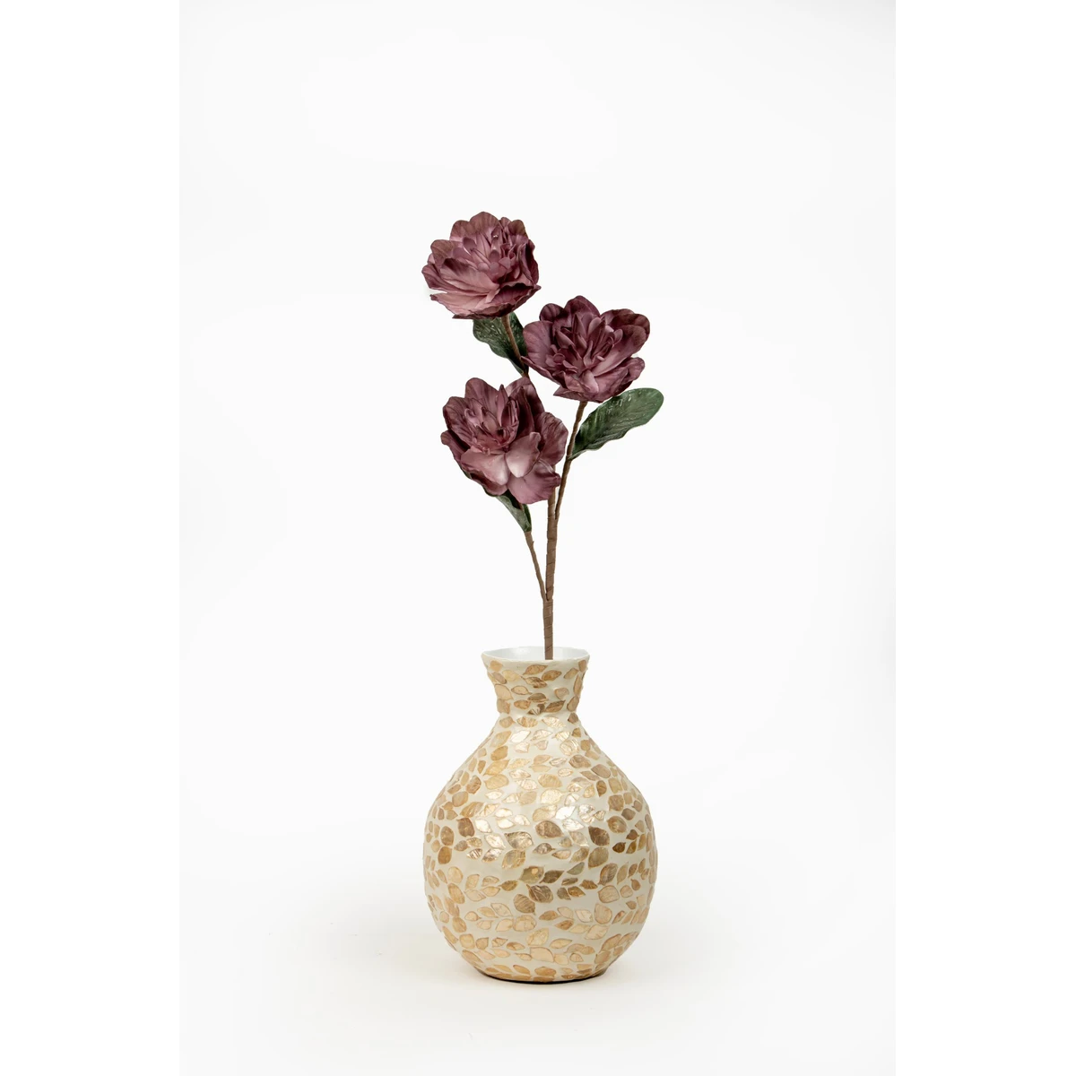 Manamo Azalea Artificial Flower  Damson 80 cm