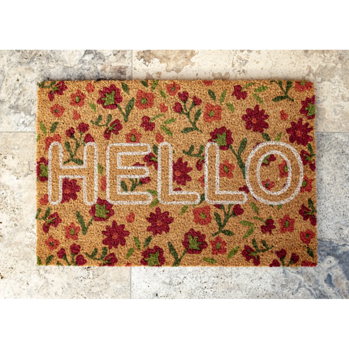 Manamo Hello Doormat Coir  40x60 cm