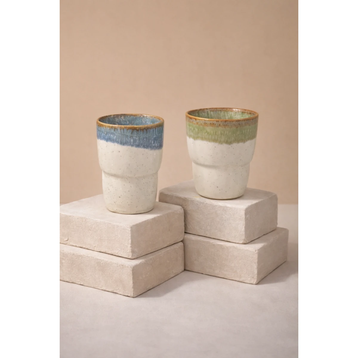 Manamo Luna Espresso Mug Ceramiic Beige  180 cc