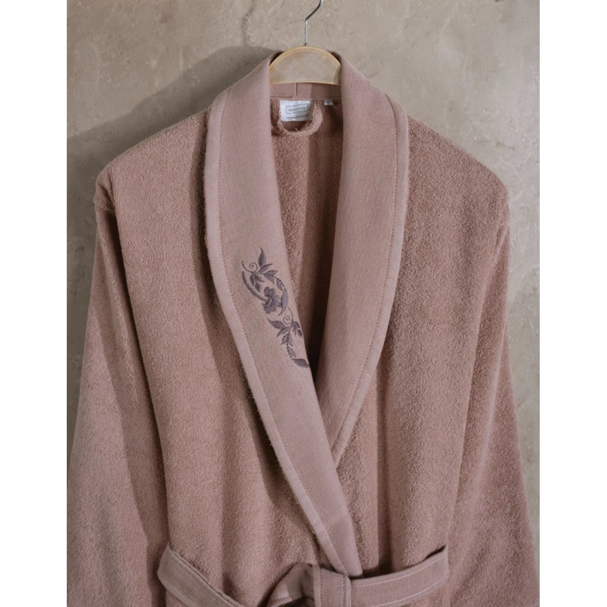 Manamo Elain Bathrobe Cotton Blush 2XL/3XL