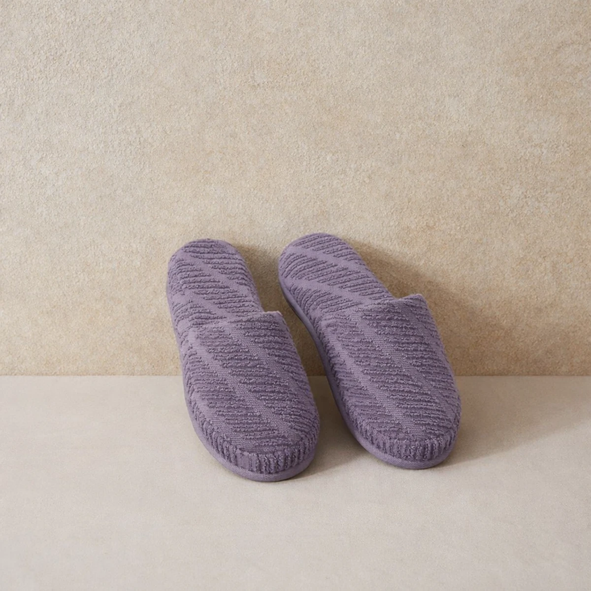 Manamo Dolce Slipper Cotton Plum Jacquard 37-39