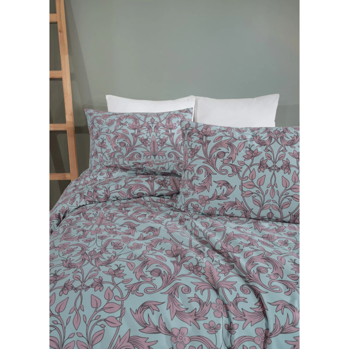 Manamo Branch Duvet Cover With Pillow Case Cotton  Single 160x220 cm+50X70 cm