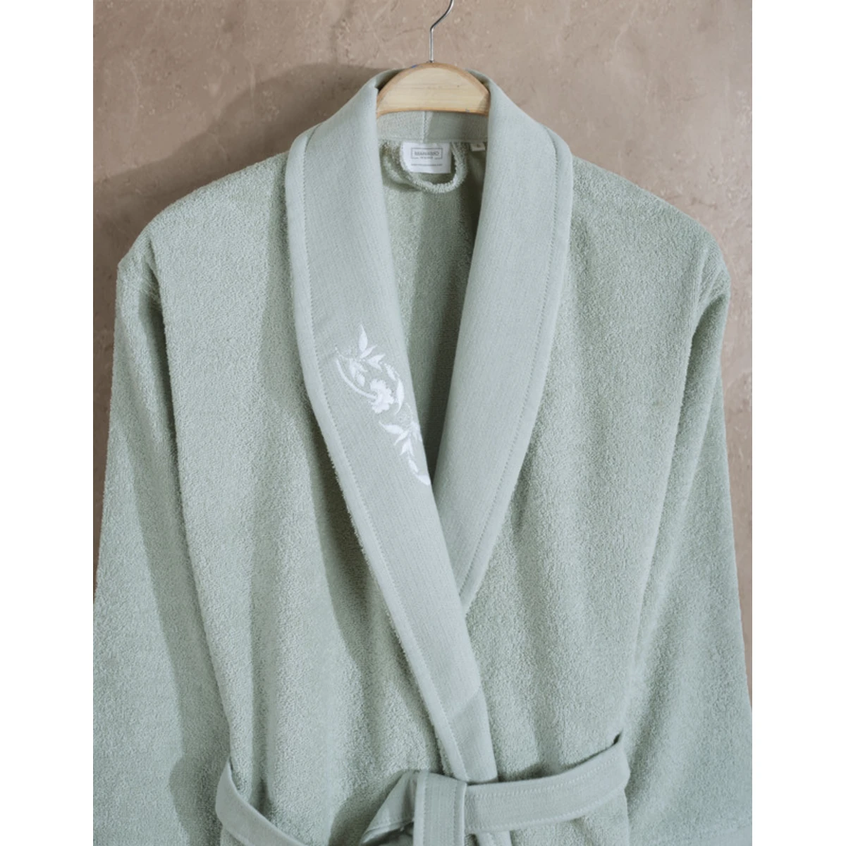 Manamo Elain Bathrobe Cotton Cameo L/XL