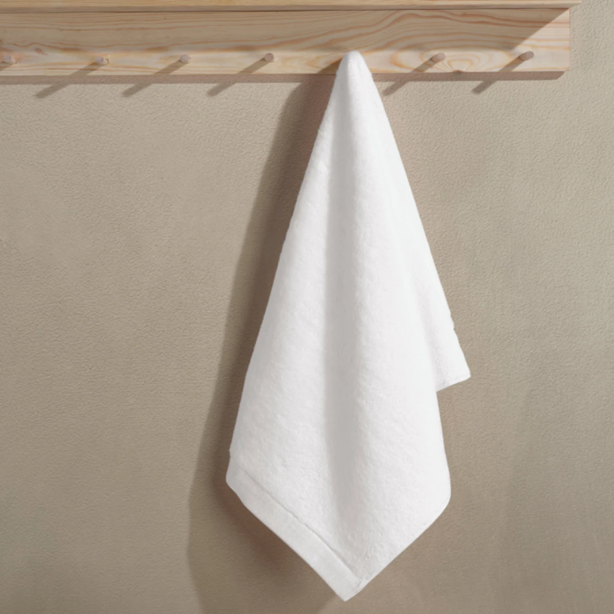Manamo Pure Bamboo Face Towel White 50x85