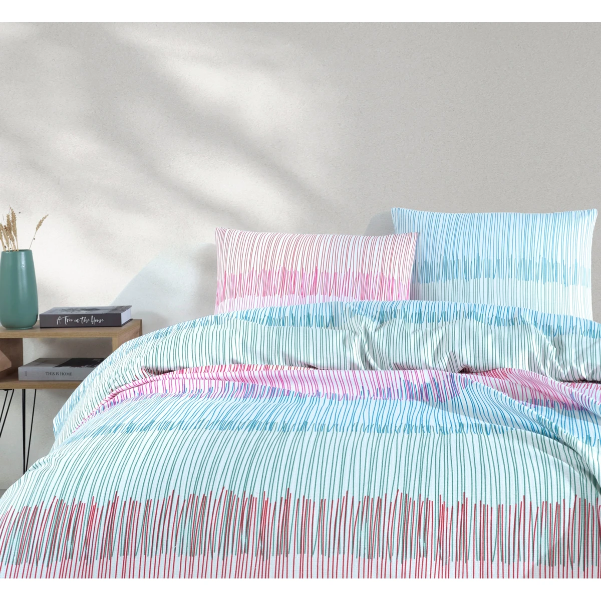 Manamo Line Digital Printed Pike Bedspread 200x220 