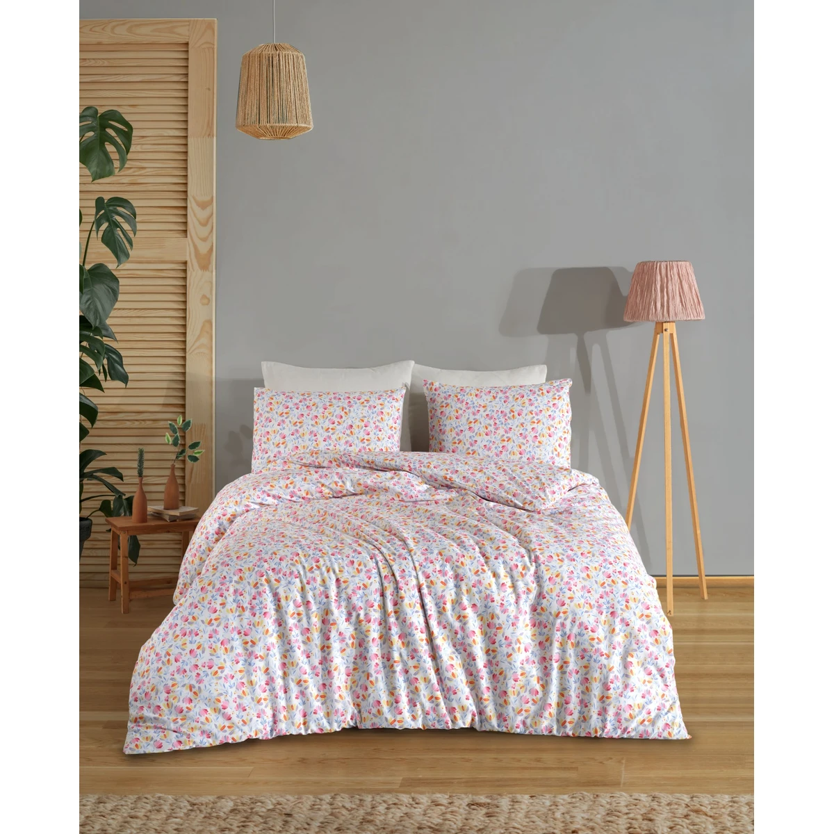 Manamo M&D Spring Duvet Cover With Pillow Case Cotton  Double Size 200x220+50x70 cm(2)