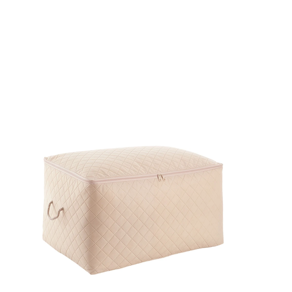 Manamo  Plain Organizer Quilted Beige 30x22x18 cm