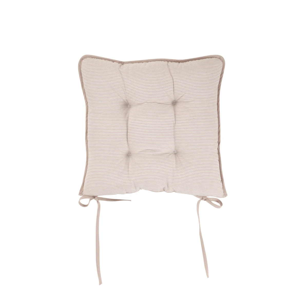 Manamo Amy Chair Pad Polyester Beige 43x43x3 cm