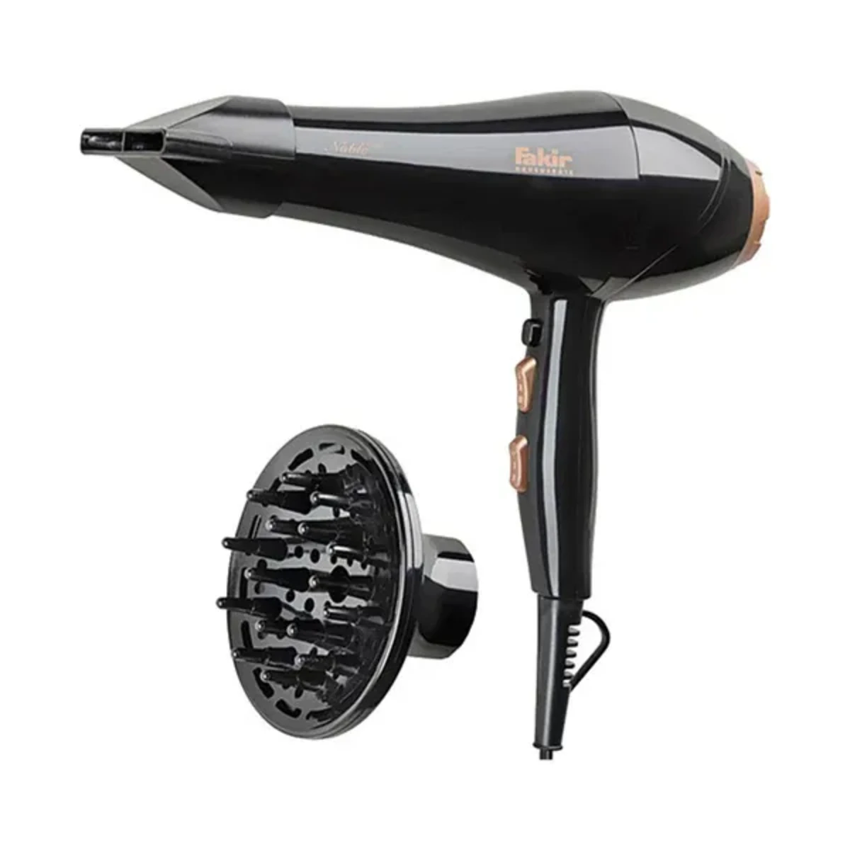 Noble Professional Ac-Hair Dryer-Black