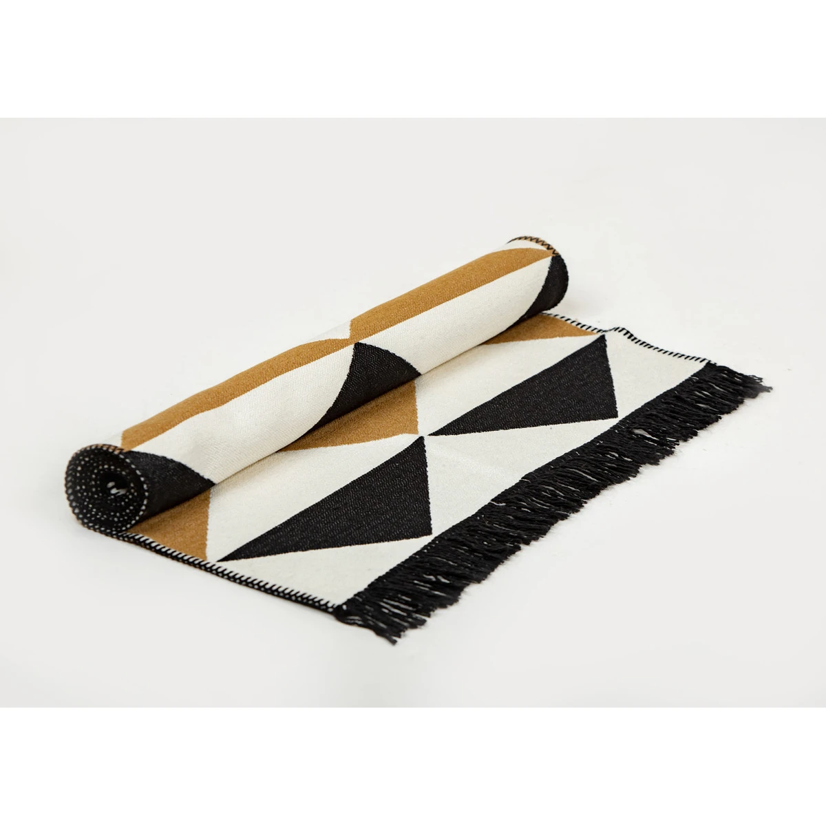 Manamo Desert Prism Carpet Acrylic Black/Coffee/Mink 80x150 cm