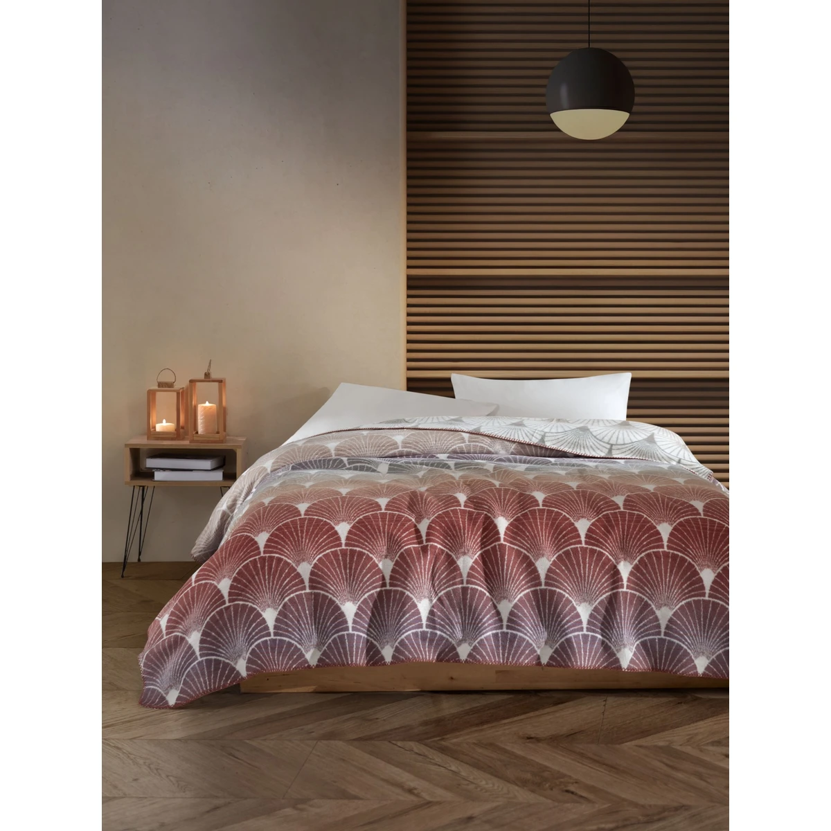 Manamo  Mussel Blanket Cotton/Acrylic Colorful 200x230