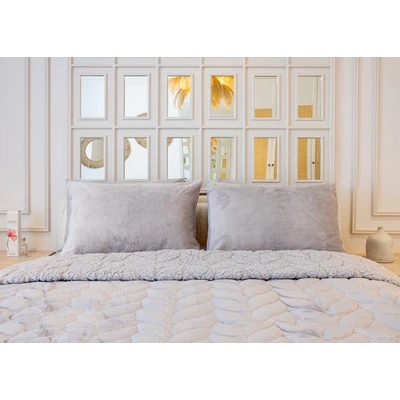 Manamo Destiny Comfort Quilt set Single Size Grey 180X260+50X70 (1pc) cm