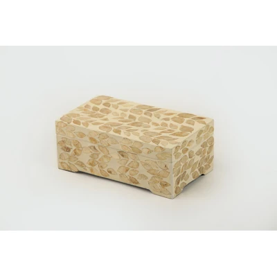 Manamo Luisa Box MDF / Pearl Gold 23x13x9 cm