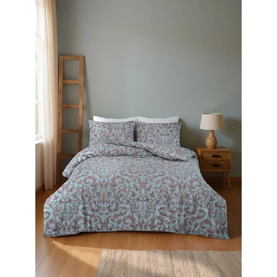 Manamo Branch Duvet Cover With Pillow Case Cotton  Single 160x220 cm+50X70 cm