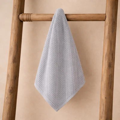 Manamo Dolce Face Towel Cotton Grey  50x85 cm