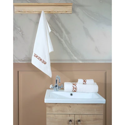 Manamo Elain Face Towel Cotton Ecru 50x85 cm