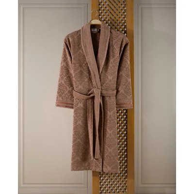 Manamo Paisley  Jacquard  Bathrobe Amber S/M