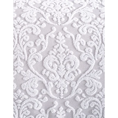 Manamo Lily Pique Cotton White/Grey Single Size 160x230 cm