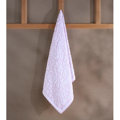 Manamo Rose Bath Towel Cotton White/Begonville  70x140 cm