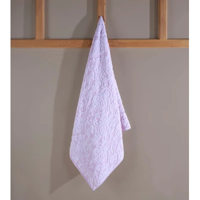 Manamo Lily Bath Towel Cotton White/Begonville  70x140 cm