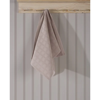 Manamo Roma Face Towel Waffle Cotton Quartz 50x90 cm  